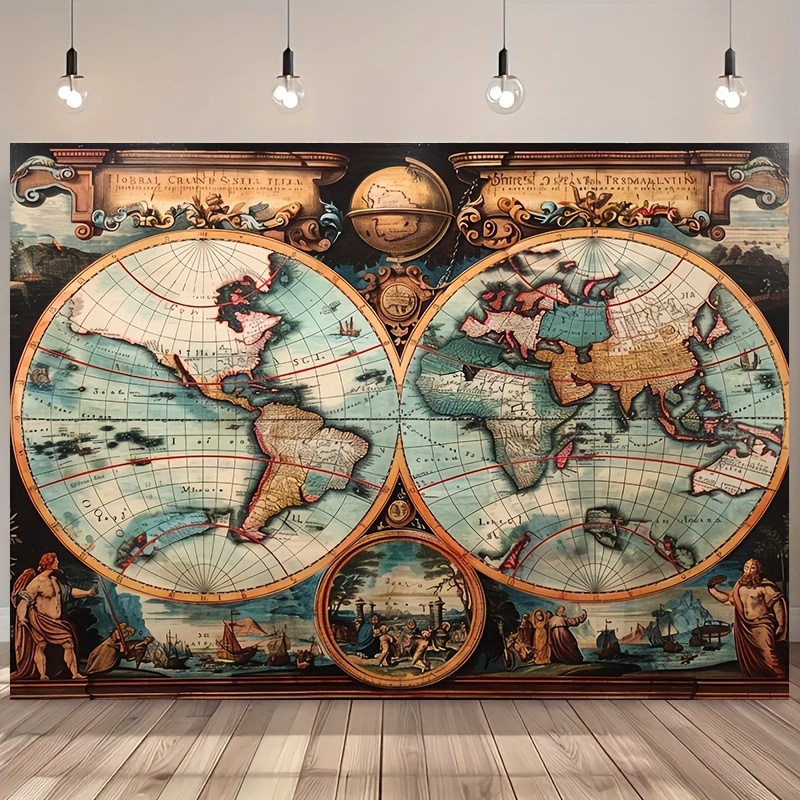 Outdoor Adventure Background - 1. vintage deniz macerası arka plan