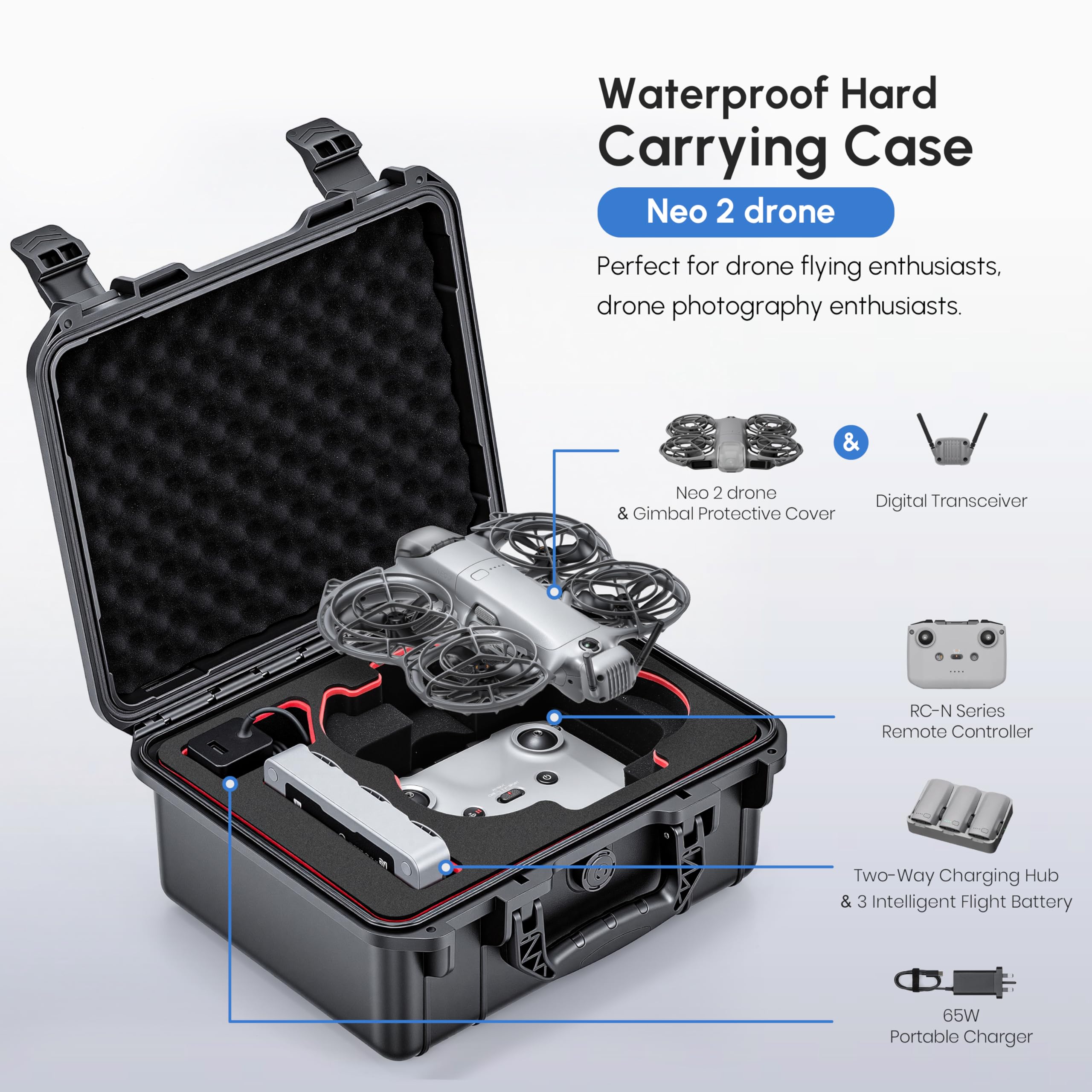 Outdoor Adventure Box - NEO 2 Kılıfı, DJI Neo 2