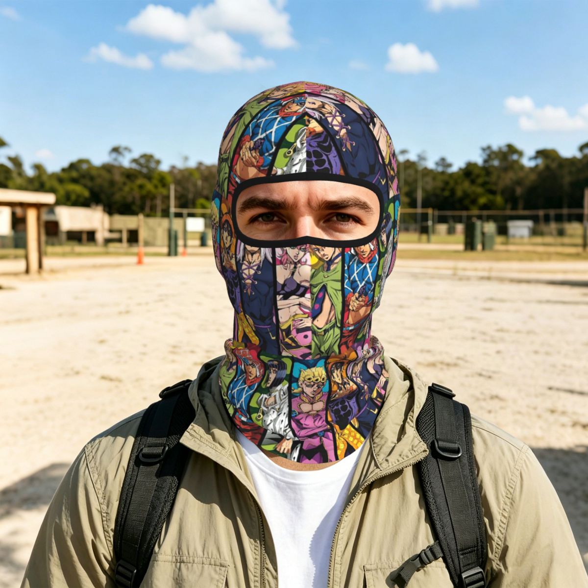 Outdoor Adventure Japan - Jojo'nun Tuhaf Macera Logosu Japonya Anime