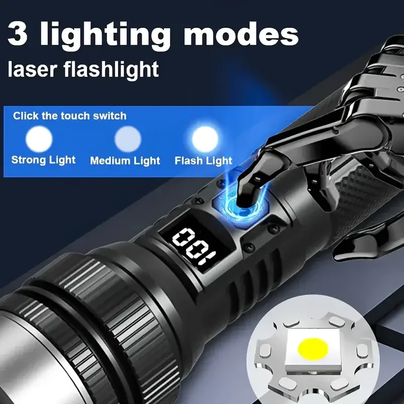 900000 LM Güçlü LED El Feneri  - Outdoor Adventure Inc incelemesi ve fiyatı