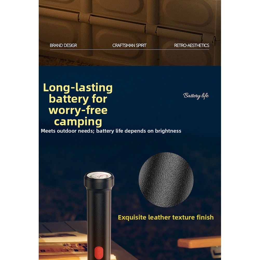 Kompakt Vintage LED El Feneri  - Outdoor Adventure Inc incelemesi ve fiyatı