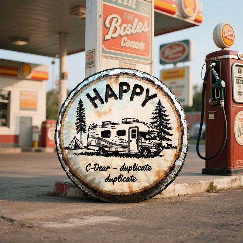 HAPPY RV Kamp Temalı Polyester - Outdoor Adventure Inc incelemesi ve fiyatı