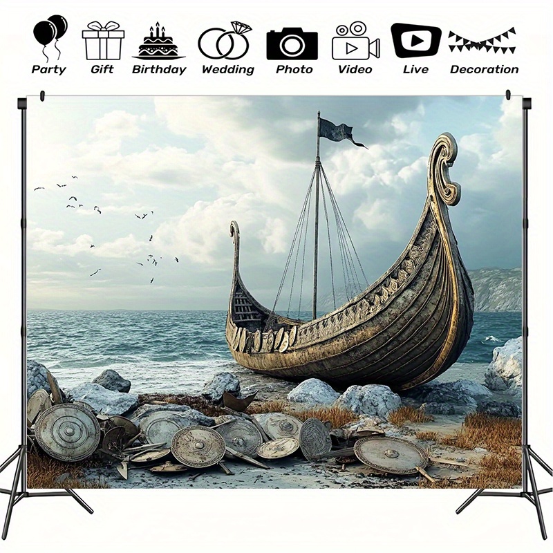 Büyük Viking macera fotoğrafçı - Outdoor Adventure Background incelemesi ve fiyatı
