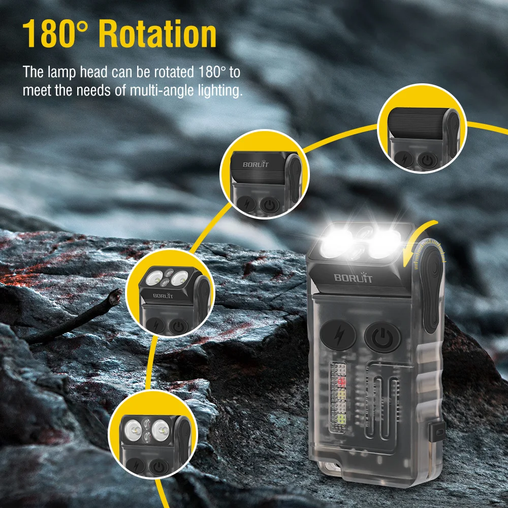 BORUiT V20 EDC Anahtarlık El F - Outdoor Adventure Inc incelemesi ve fiyatı