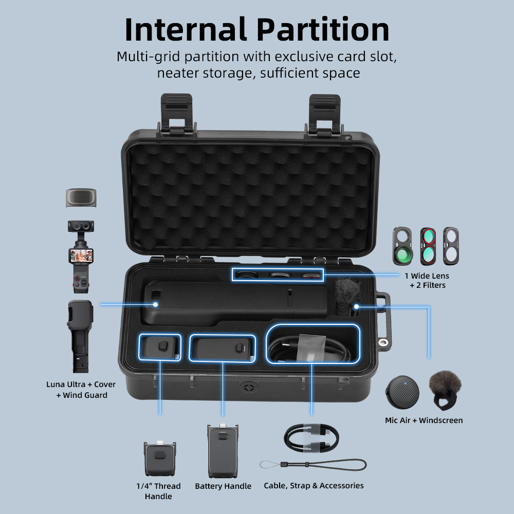 INSTA 360 Luna Ultra El Tipi S - Outdoor Adventure Box incelemesi ve fiyatı